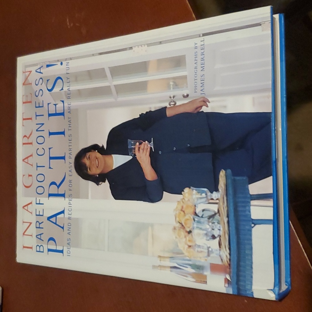Ina Garten Barefoot Contessa PARTIES! Ideas & Recipes Book